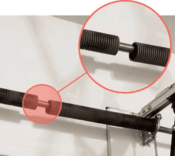 Garage door spring replacement