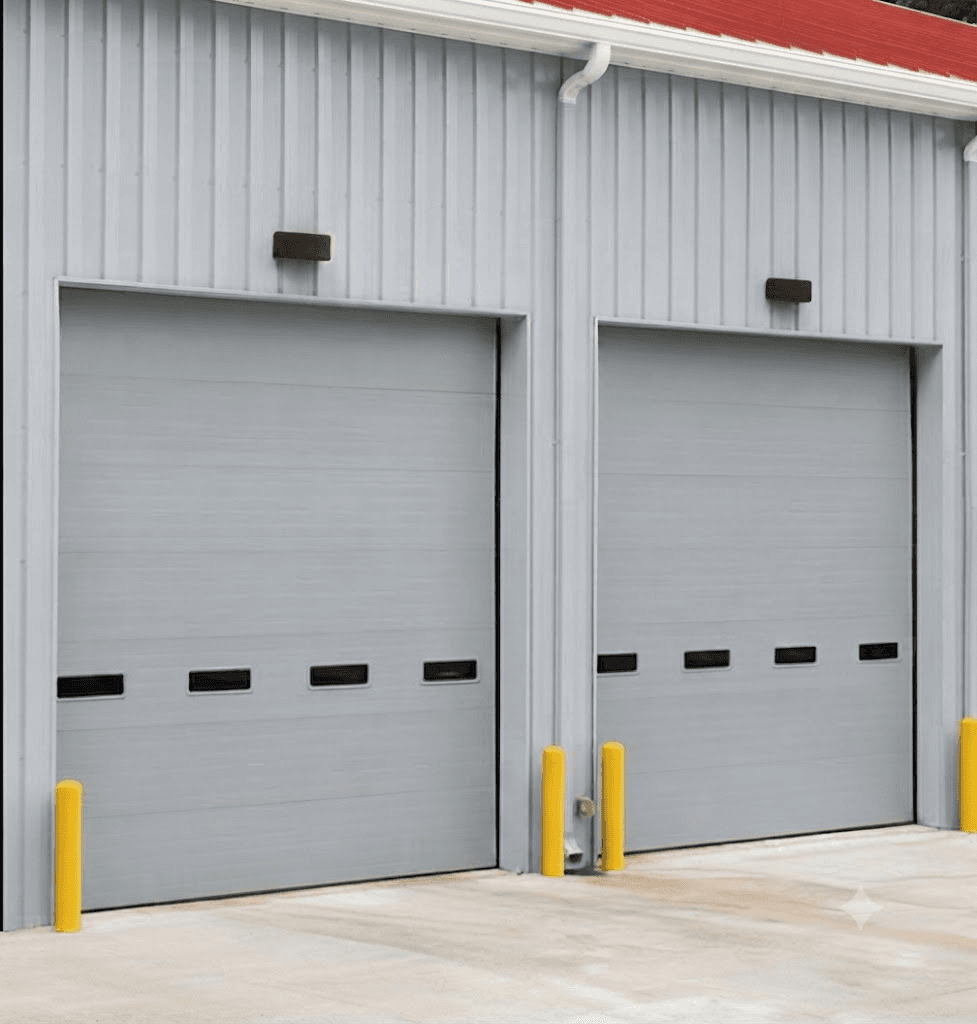 Commercial Garage Doors on a Pacific Northwest home professional garage door service in Portland and Salem Metro